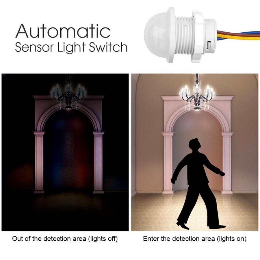AC 110V 220V Mini Motion Senso - Smart Home Project ulasan dan harga