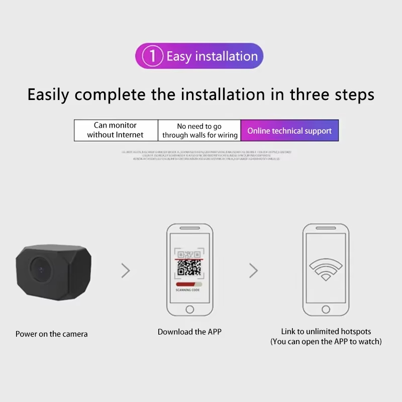 4K HD WiFi Security Camera for - Smart Home Security ulasan dan harga
