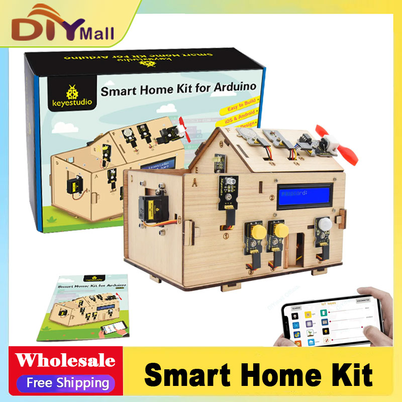 Keyestudio Smart IoT Home Kit  - Smart Home Project ulasan dan harga