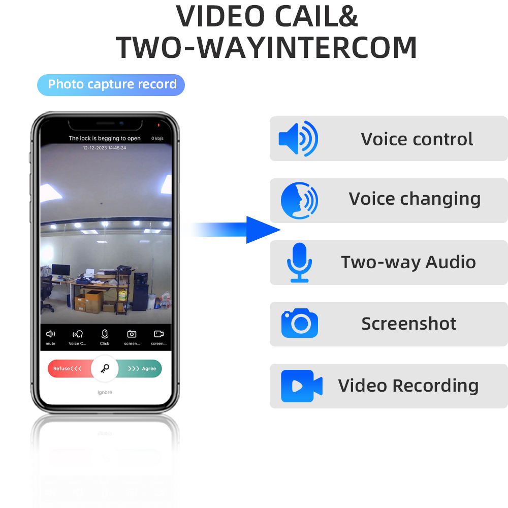 RAYKUBE DF14 Tuya WiFi 3D Face - Wifi Doorbell Camera ulasan dan harga
