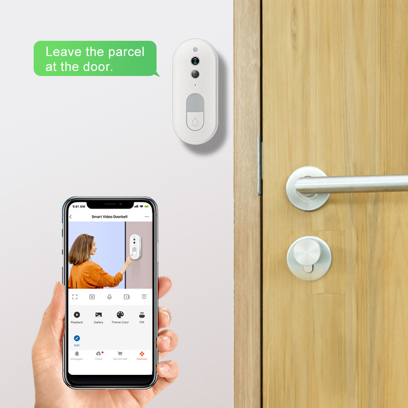 Tuya Smart Video Doorbell Wire - Smart Home Outdoor Camera ulasan dan harga