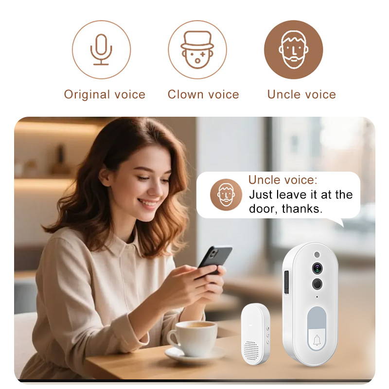 Tuya Smart Video Doorbell Wire - Smart Home Outdoor Camera ulasan dan harga