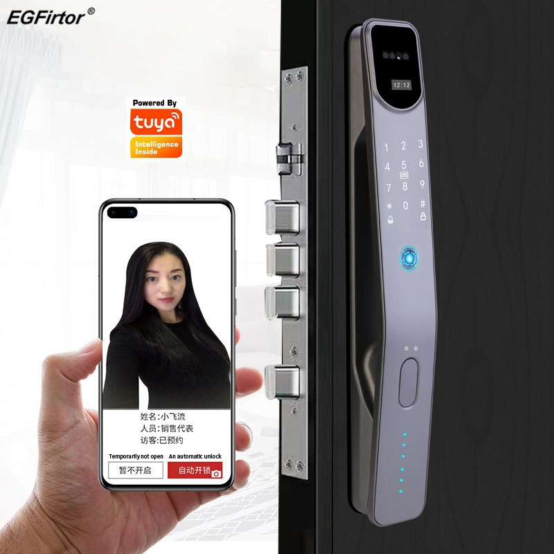 Tuya Wifi Electronic Fingerpri - Wifi Doorbell Camera ulasan dan harga