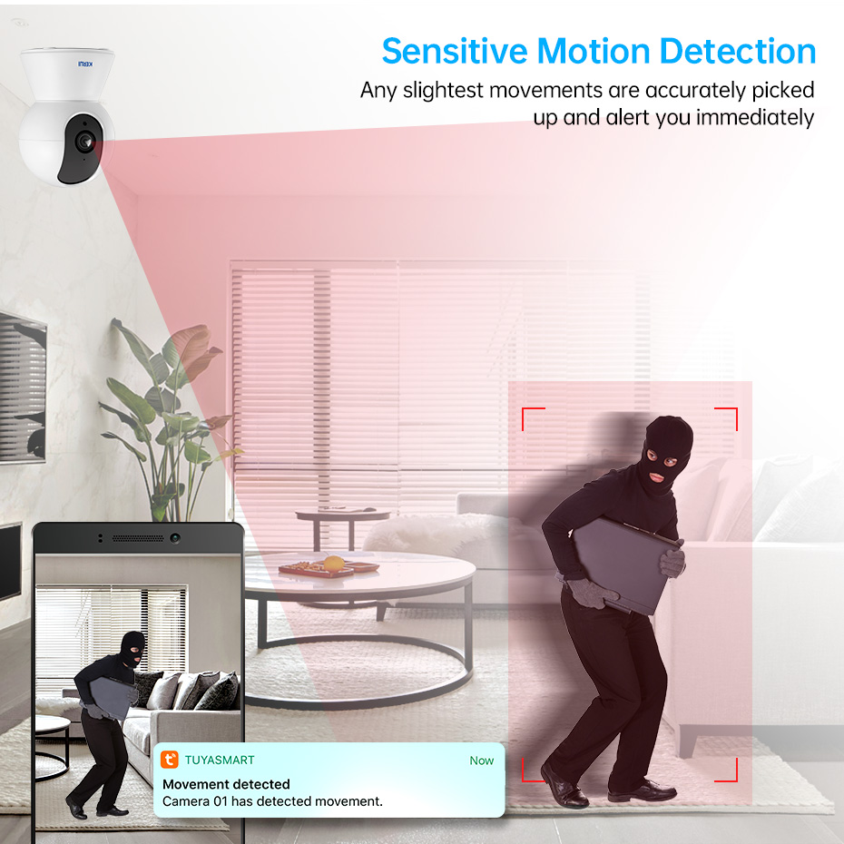 KERUI 4K 8MP Tuya Smart Mini W - Smart Home Camera Ezviz ulasan dan harga