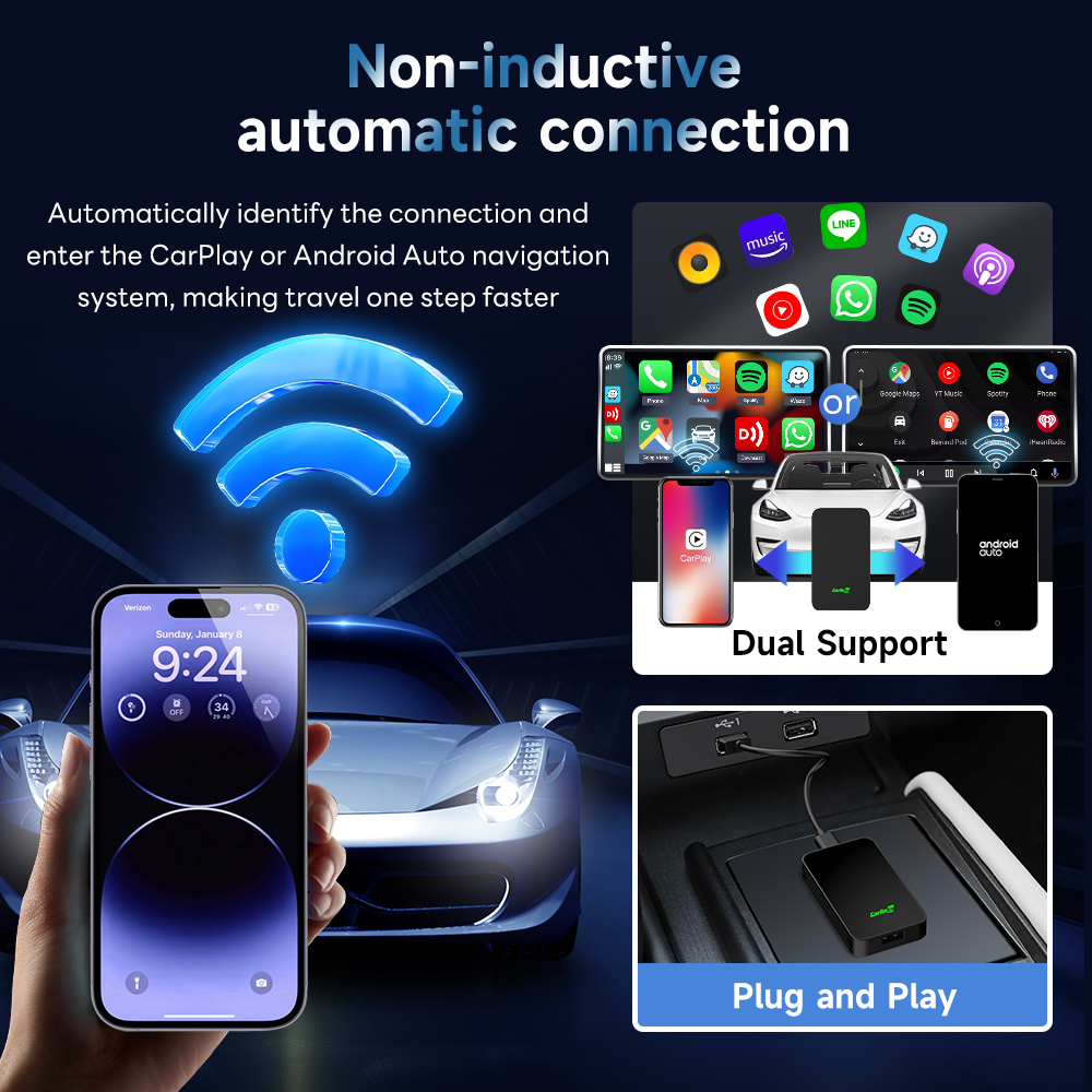 CarlinKit 5.0 Wired to Wireles - Smart Home Project ulasan dan harga