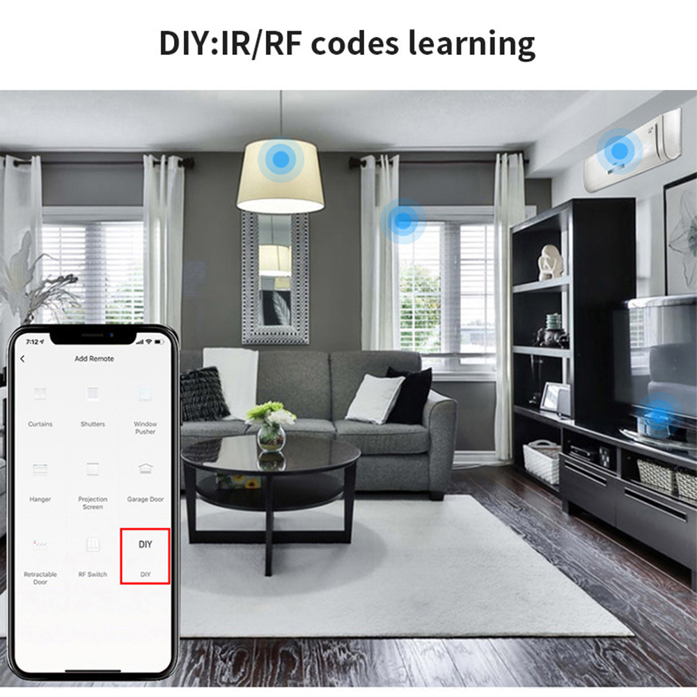 2026 New Smart RF IR Remote Co - Smart Home Ir ulasan dan harga