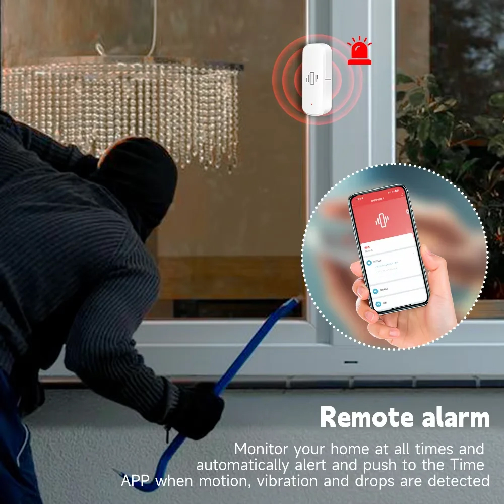 Smart ZigBee Vibration Sensor  - Smart Home Project ulasan dan harga
