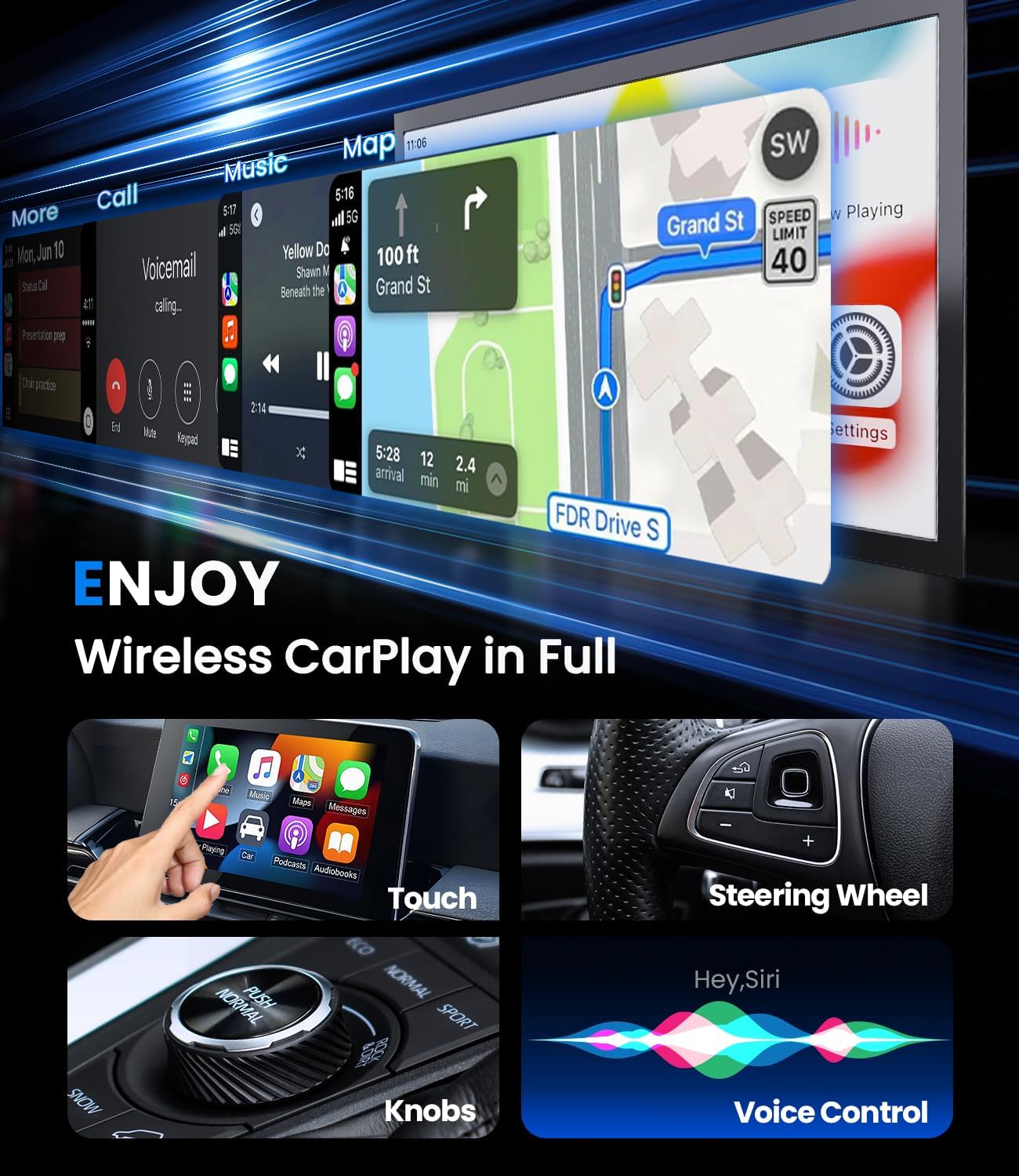 New Wireless CarPlay Android A - Smart Home Usb ulasan dan harga