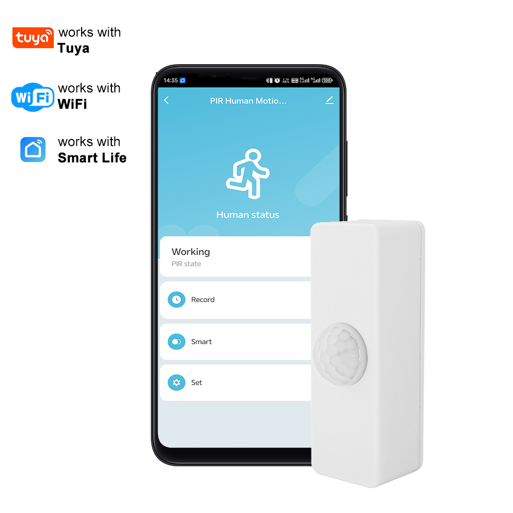 Tuya Smart PIR Motion Sensor S - Smart Home Project ulasan dan harga