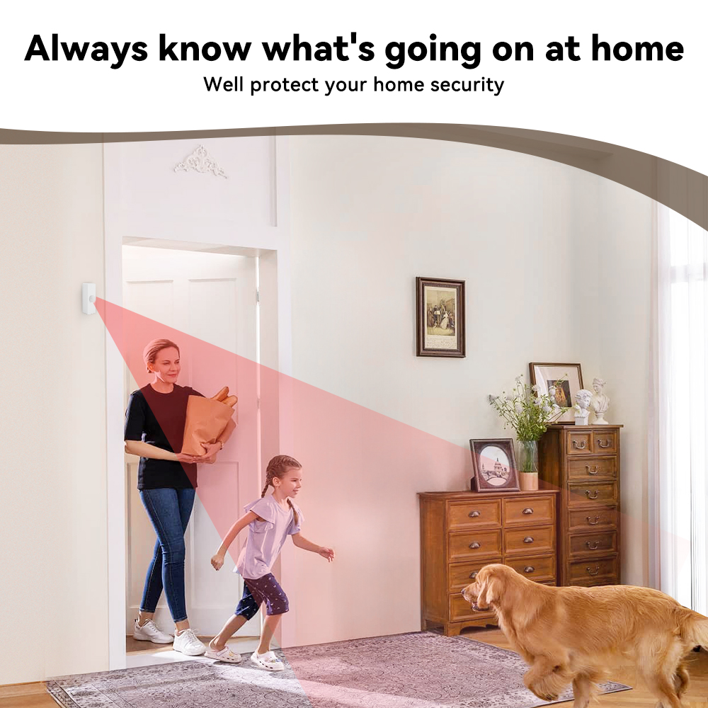 Tuya Smart PIR Motion Sensor S - Smart Home Project ulasan dan harga