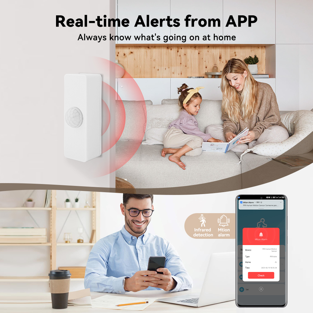 Tuya Smart PIR Motion Sensor S - Smart Home Project ulasan dan harga