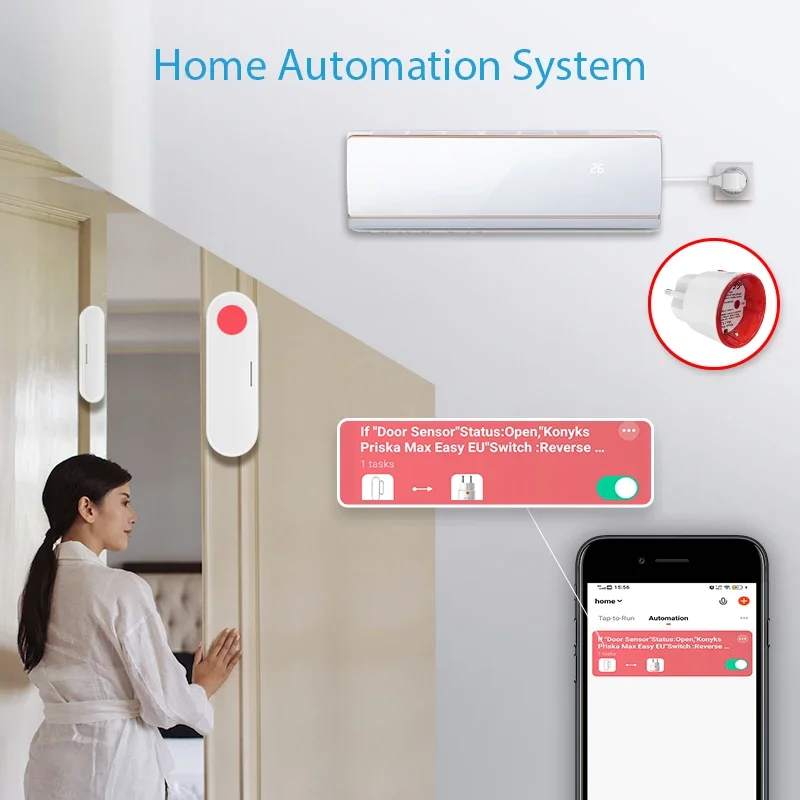 Tuya WiFi Smart Plug Socket EU - Smart Home Europe ulasan dan harga