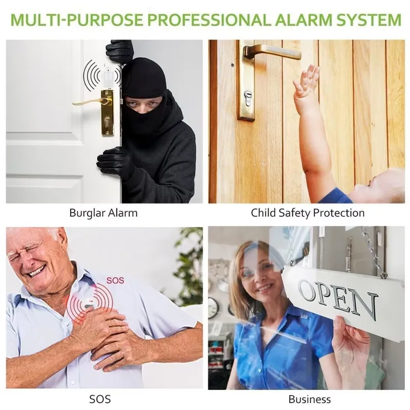 House Burglar Alarm Kit Auto D - Smart Home Remote Control ulasan dan harga