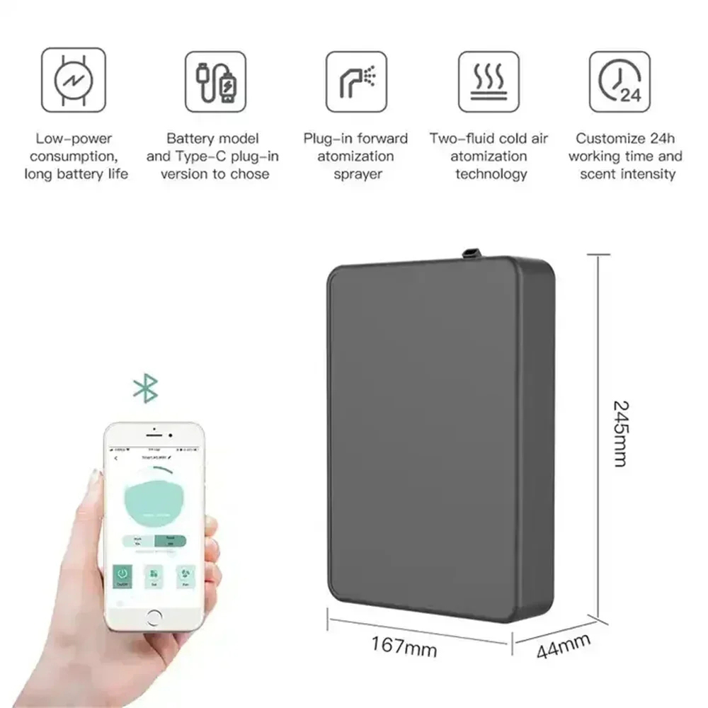 500ML Capacity Fragrance Diffu - Smart Home Project ulasan dan harga