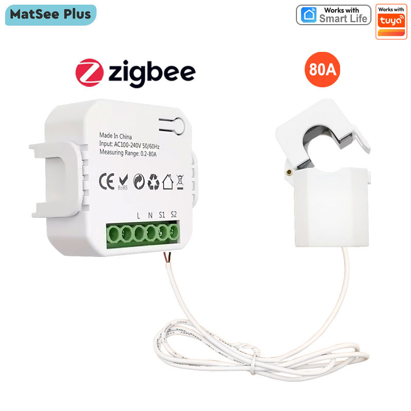 Smart Life ZigBee Clamp Power  - Smart Energy Monitor ulasan dan harga