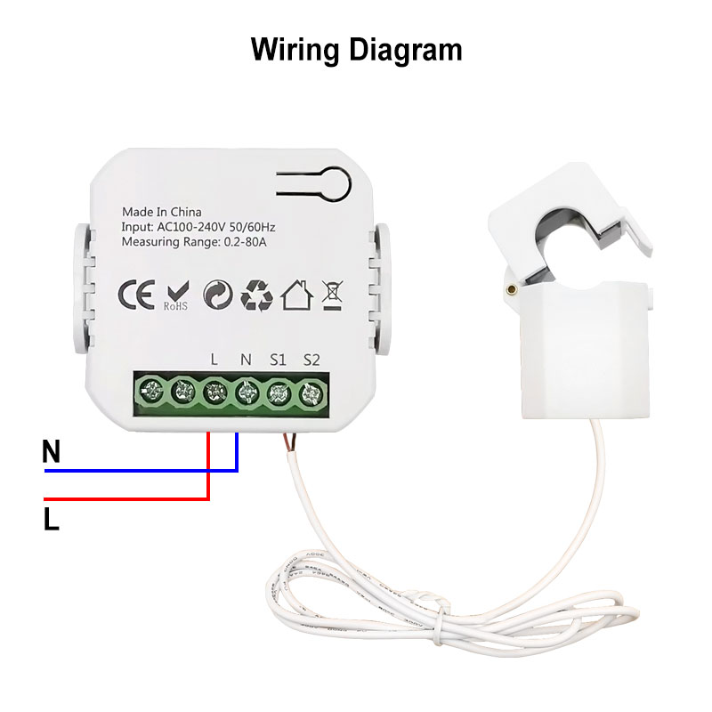 Smart Life ZigBee Clamp Power  - Smart Energy Monitor ulasan dan harga