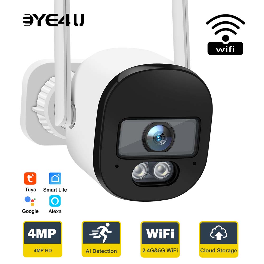 Tuya 4MP Bullet Security Camer - Smart Home Google Nest ulasan dan harga