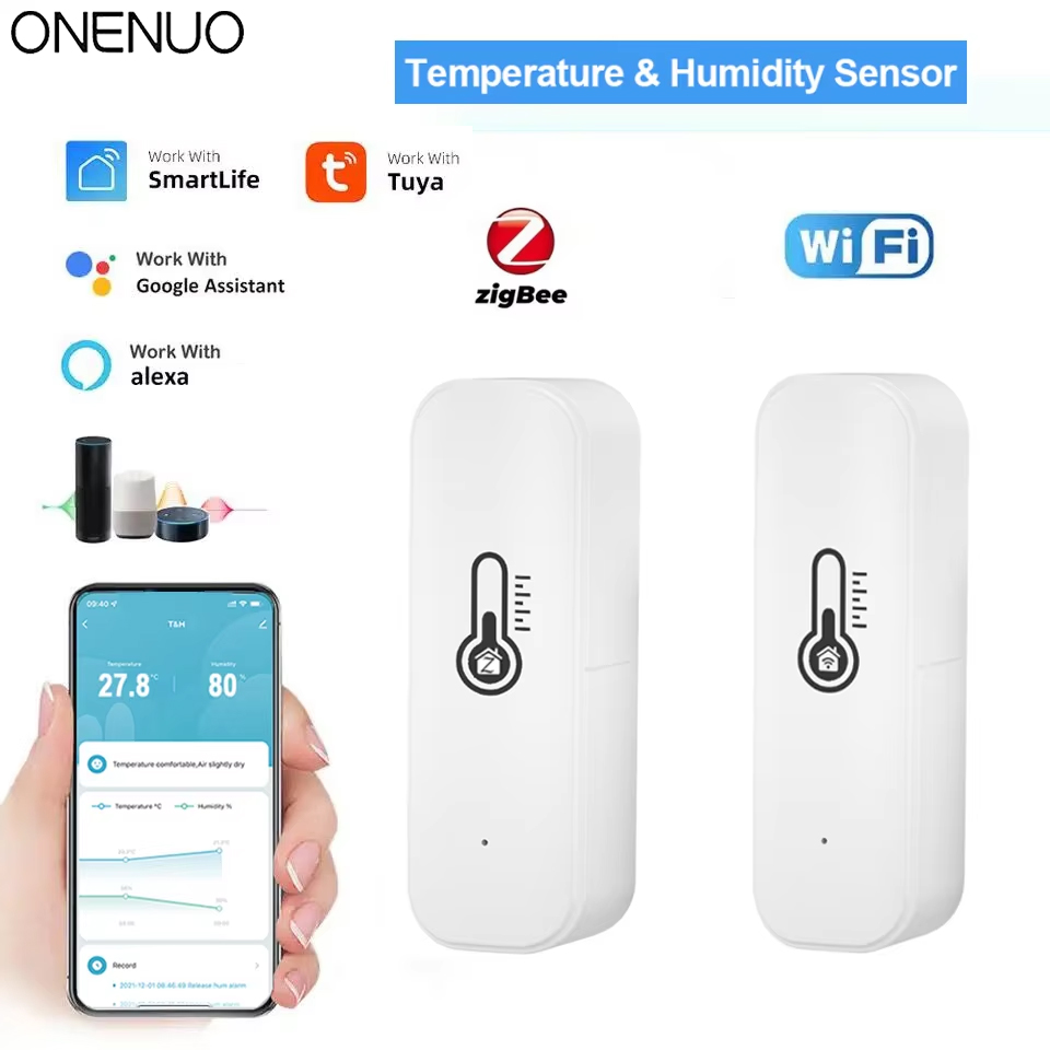 Tuya Zigbee or WiFi Temperatur - Smart Home Or Smart Home ulasan dan harga