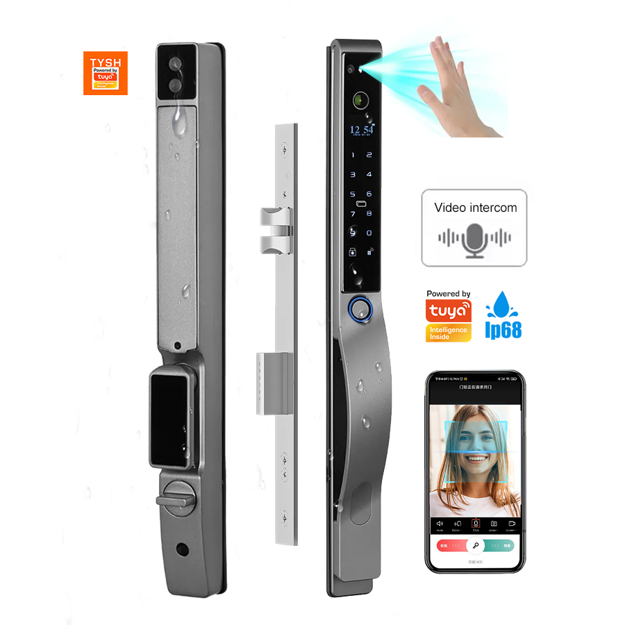 TYSH Tuya Waterproof 3D Face R - Wifi Doorbell Camera ulasan dan harga