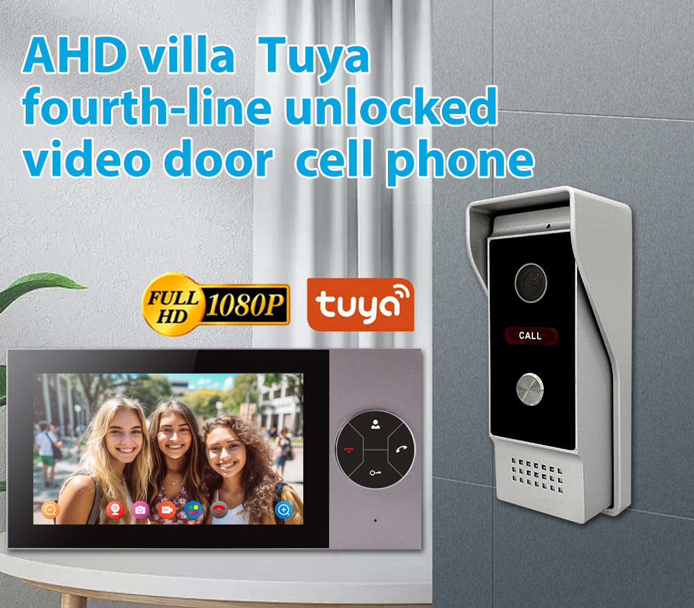 7 Inch IPS Screen 2MP Tuya APP - Wifi Doorbell Camera ulasan dan harga