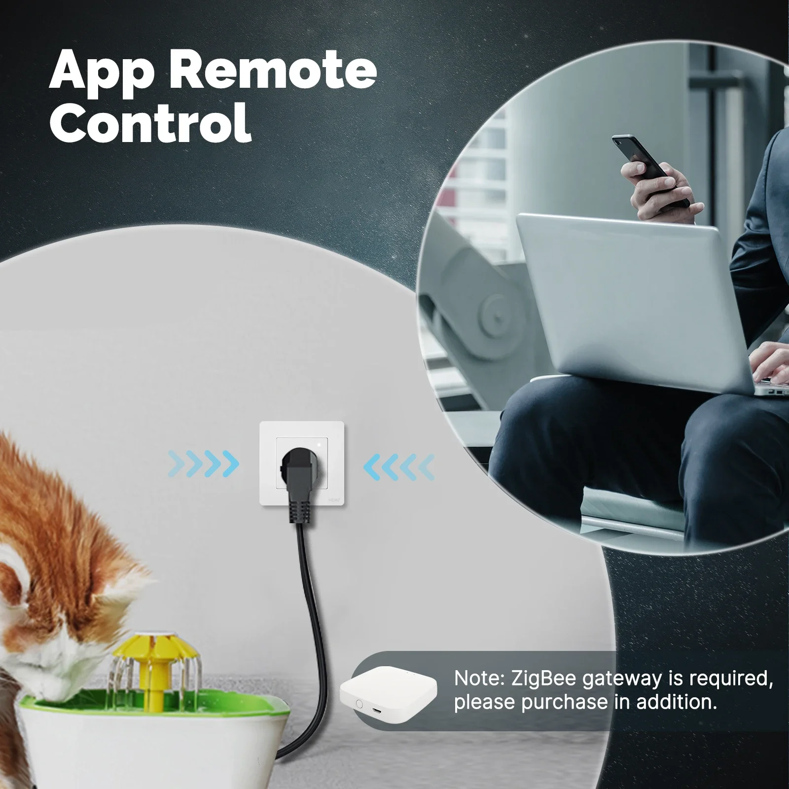 MOES Tuya ZigBee Smart Socket  - Smart Home Or Smart Home ulasan dan harga