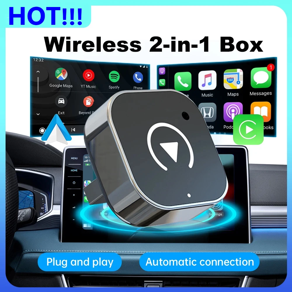 New Wireless CarPlay Android A - Smart Home Usb ulasan dan harga