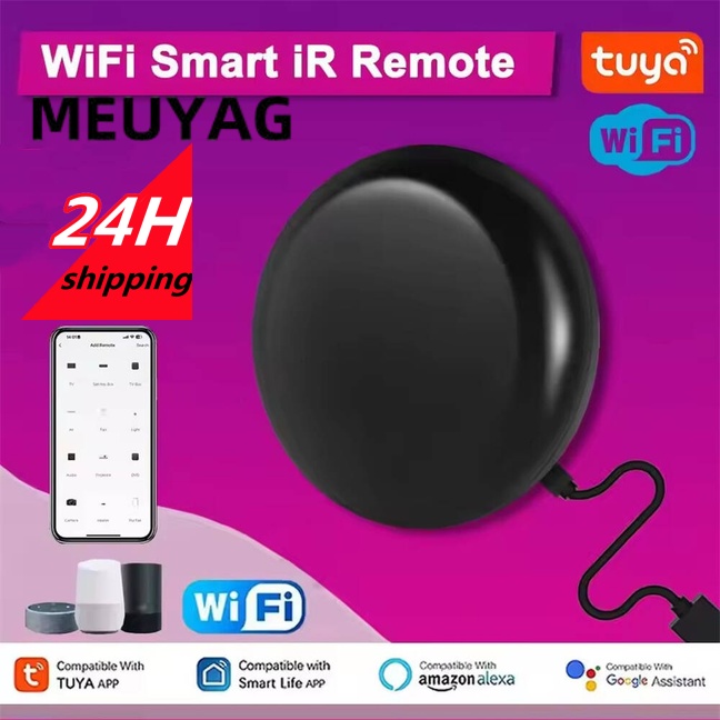 Tuya WiFi Smart IR Remote Cont - Smart Home Ir ulasan dan harga