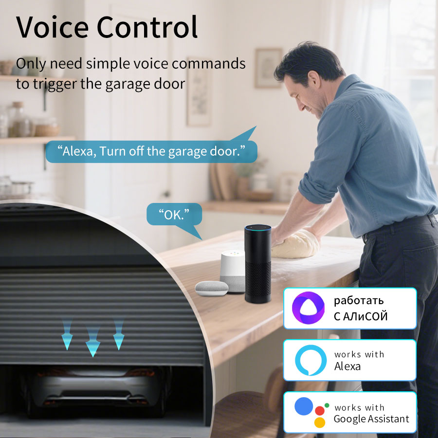 Tuya Smart WiFi or Zigbee Gara - Smart Home Sistem ulasan dan harga