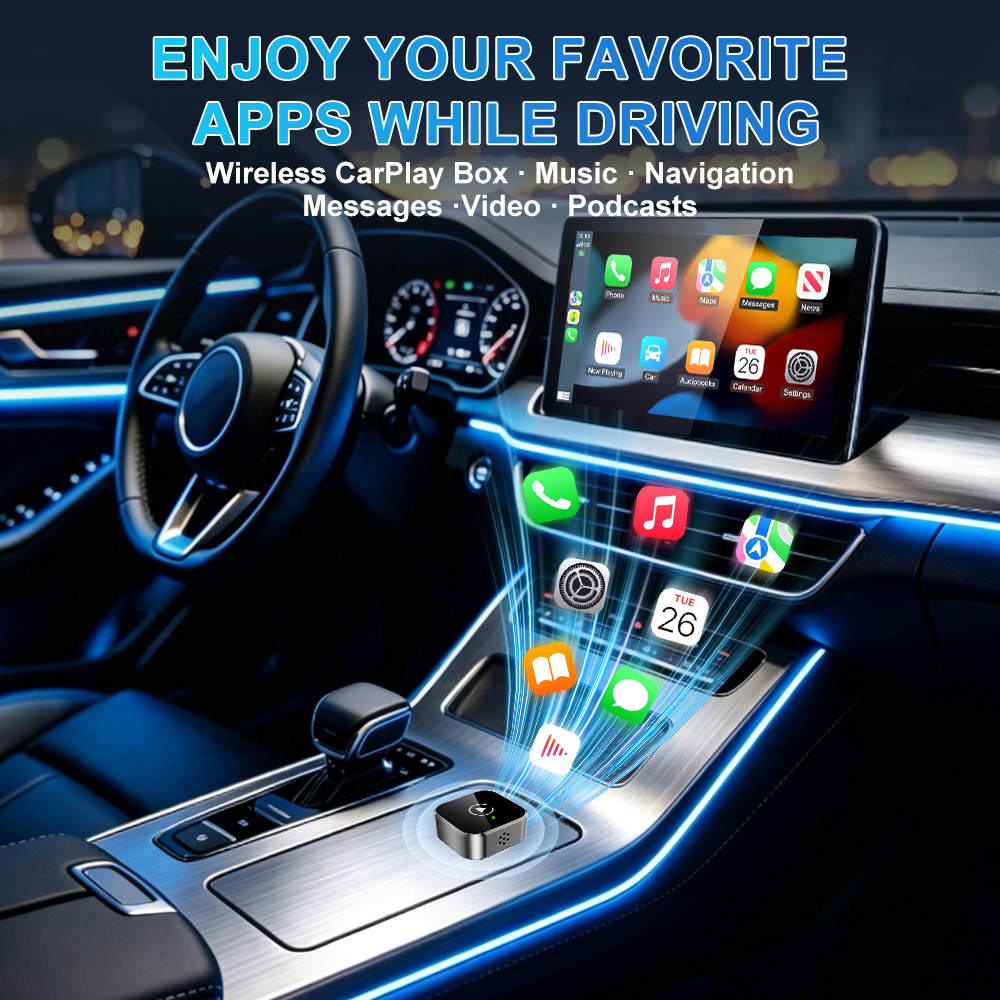 Wireless CarPlay Android Auto  - Smart Home Usb ulasan dan harga