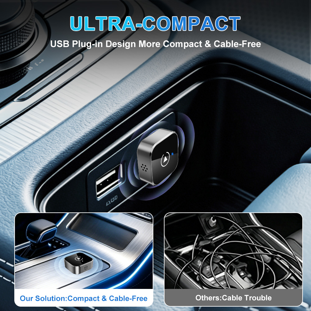 Wireless CarPlay Android Auto  - Smart Home Usb ulasan dan harga