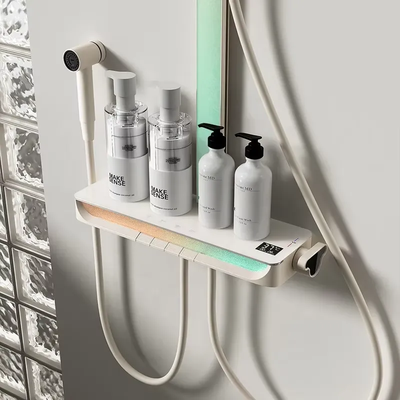Brass Digital Waterfall Shower - Smart Home ulasan dan harga
