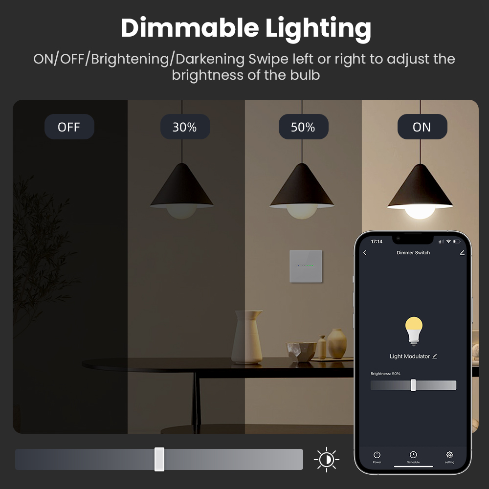 AVATTO WiFi 1/2 Gang Smart Dim - Smart Home Sistem ulasan dan harga