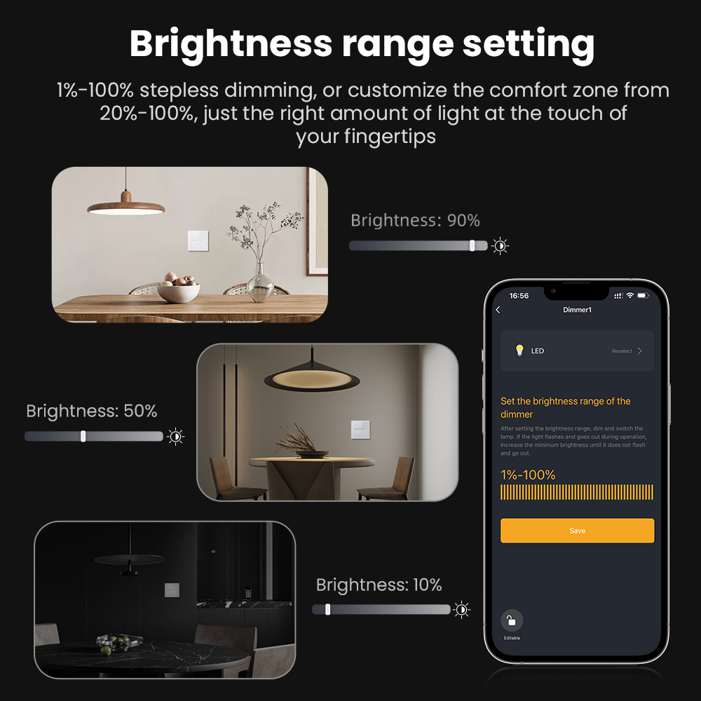 AVATTO WiFi 1/2 Gang Smart Dim - Smart Home Sistem ulasan dan harga