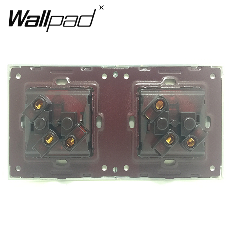 Wood Design EU Socket Wallpad  - Smart Home Or Smart Home ulasan dan harga