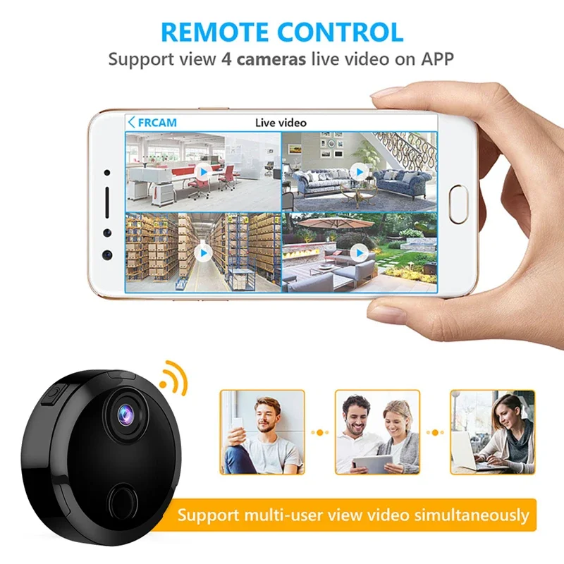 Mini 1080P WiFi Wireless Surve - Smart Home Outdoor Camera ulasan dan harga