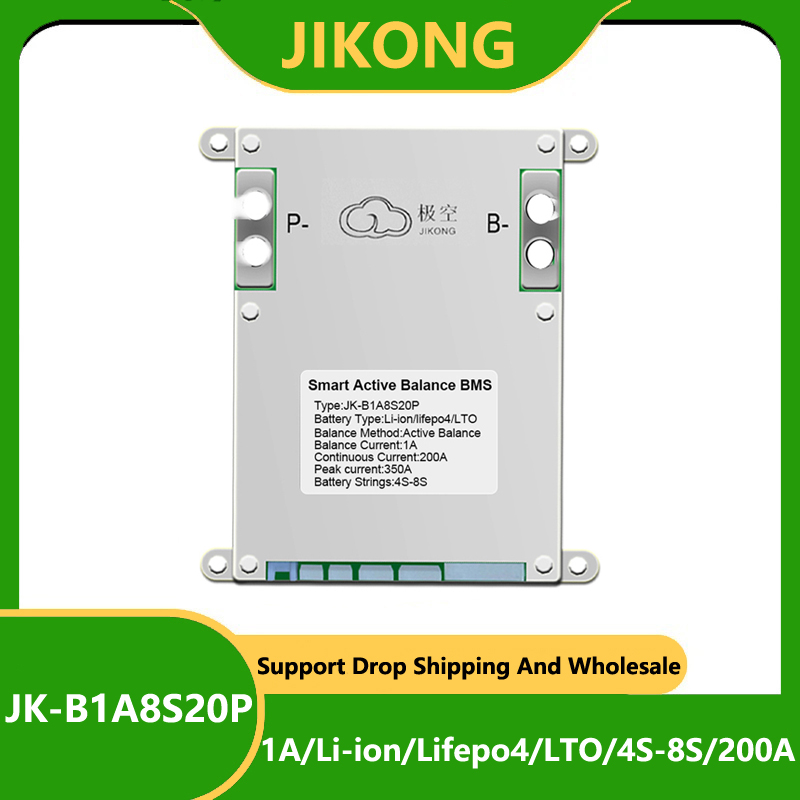JK BMS JK-B1A8S20P 8S 200A Sma - Smart Home Energy ulasan dan harga