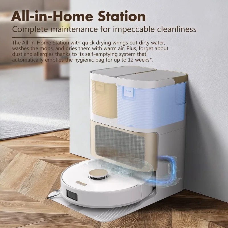 Robotic Vacuum Cleaner, Wet Dr - Smart Home Remote Control ulasan dan harga