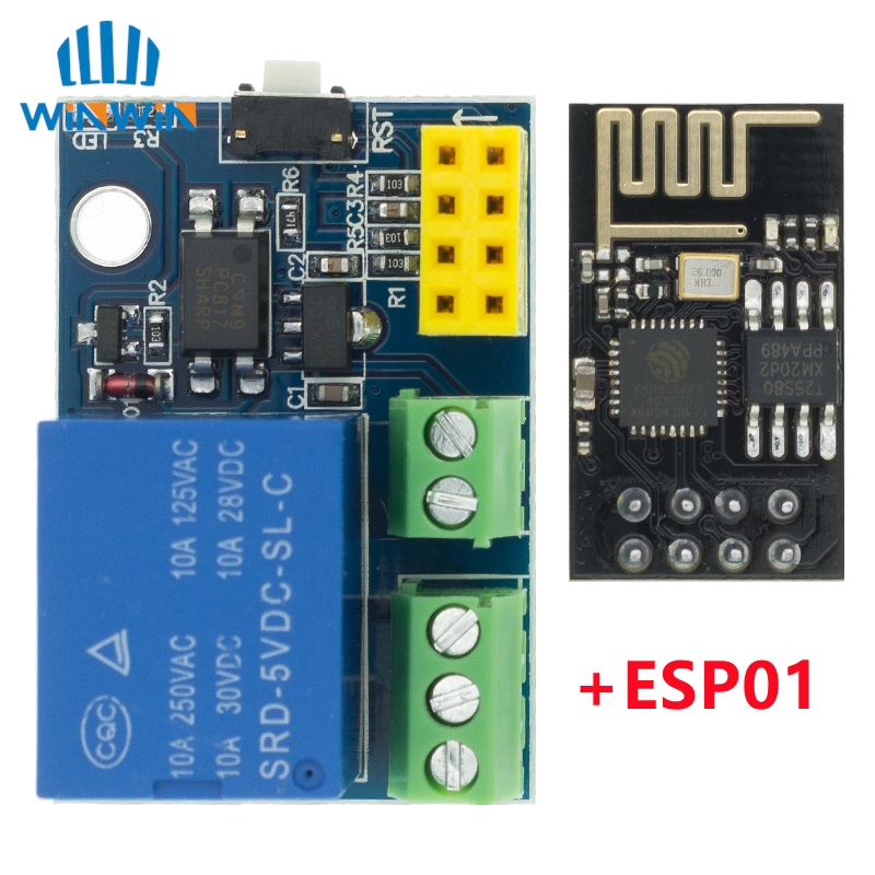 ESP8266 ESP-01 ESP-01S 5V WiFi - Smart Home Esp8266 ulasan dan harga