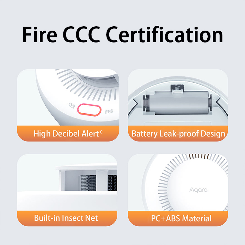 New Aqara Smoke Detector Zigbe - Smart Home Future ulasan dan harga