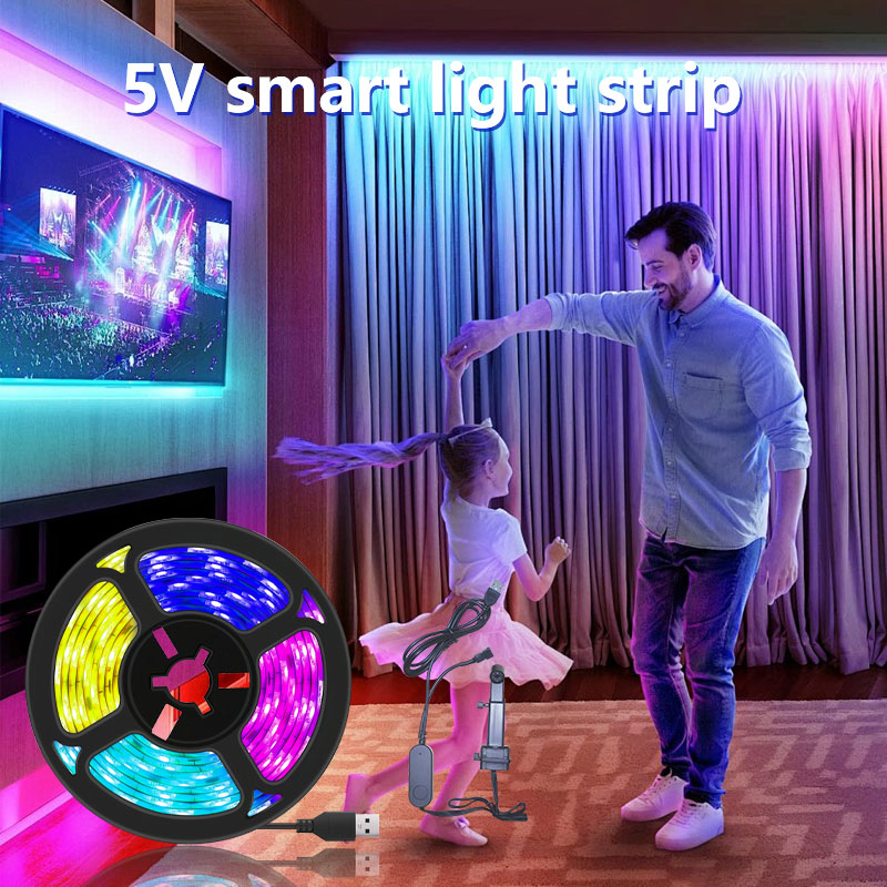 STTL Smart RGB LED TV Strip 2. - Smart Home Usb ulasan dan harga