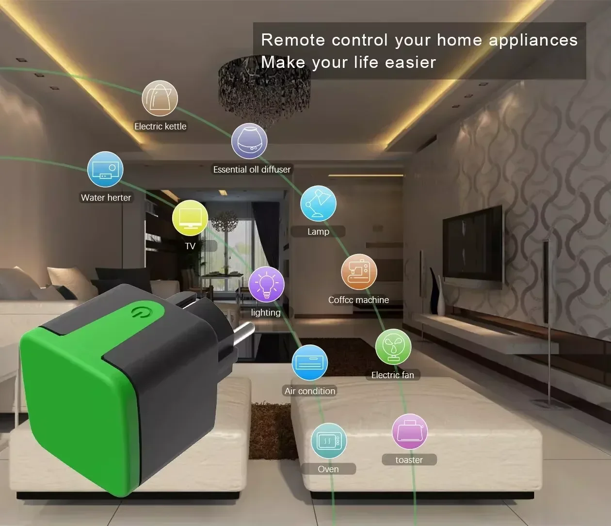 Tuya EU 16A WiFi Smart Waterpr - Smart Home Remote Control ulasan dan harga