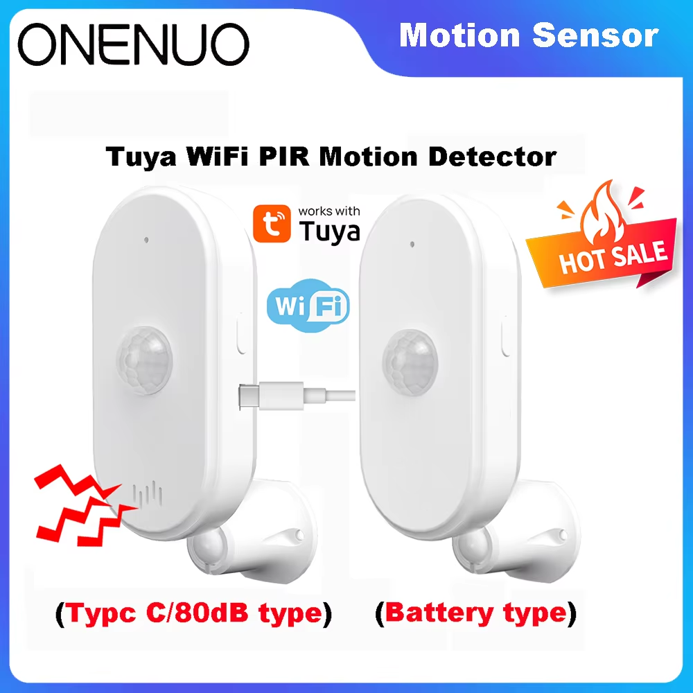 Tuya WiFi PIR Motion Sensor Hu - Smart Home Ir ulasan dan harga