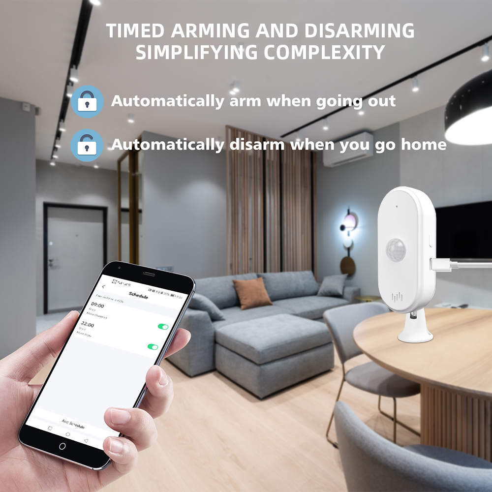 Tuya WiFi PIR Motion Sensor Hu - Smart Home Ir ulasan dan harga
