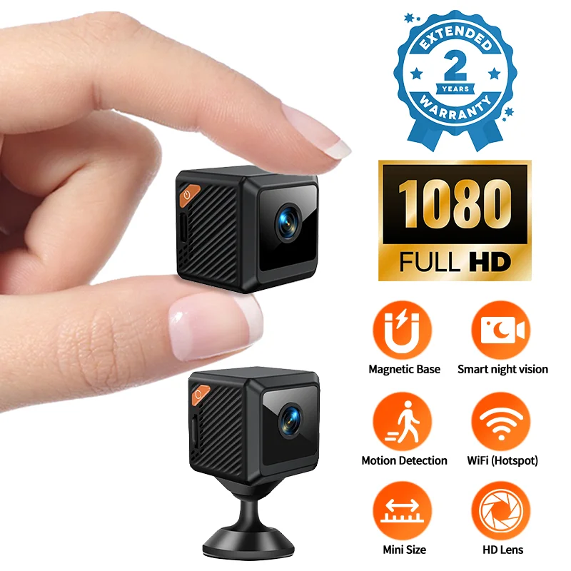 W02 1080P mini security protec - Smart Home Outdoor Camera ulasan dan harga