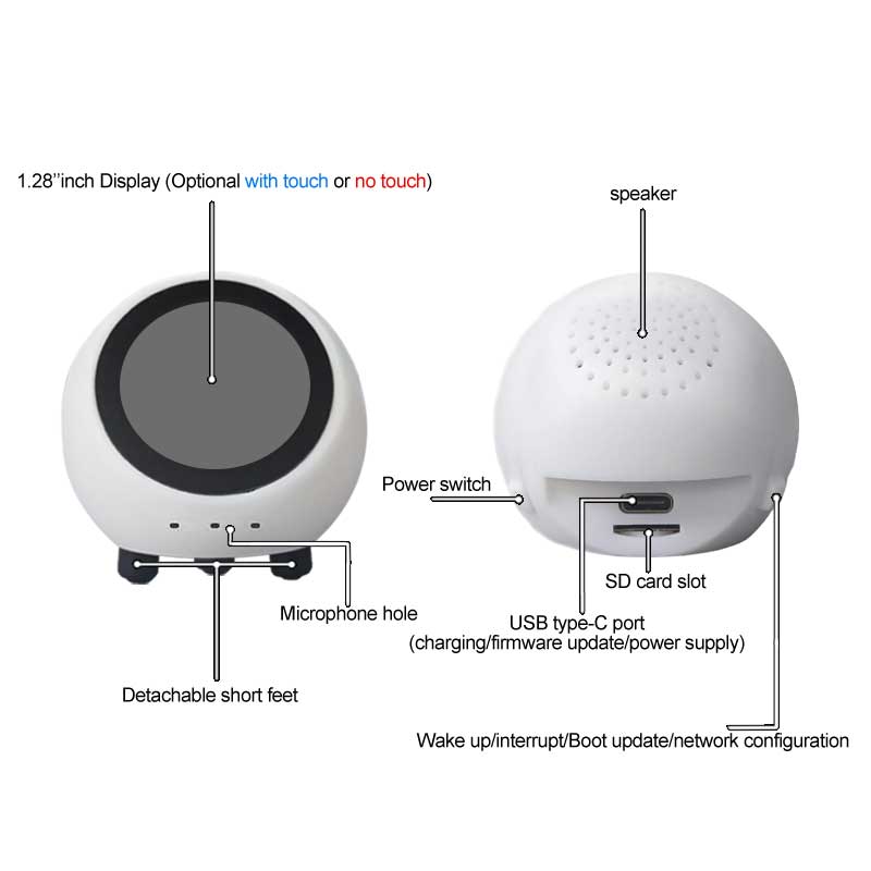 ESP32 S3 1.28inch N16R8 Develo - Smart Home Esp32 ulasan dan harga