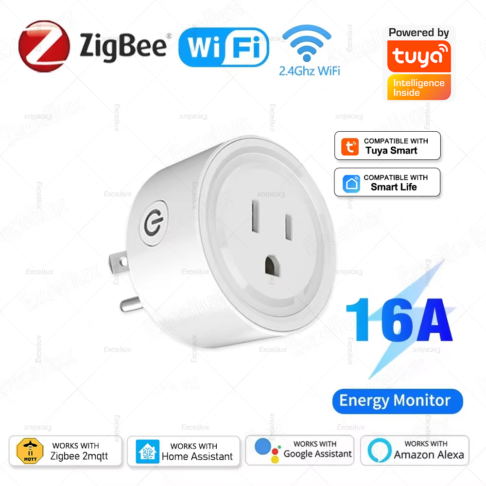 Tuya WiFi Or Zigbee Smart Sock - Smart Home Or Smart Home ulasan dan harga