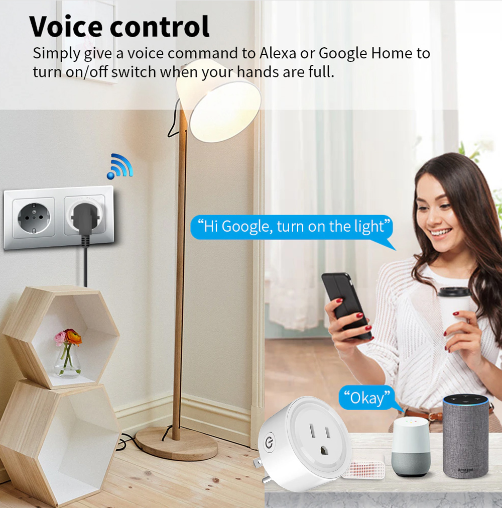 Tuya WiFi Or Zigbee Smart Sock - Smart Home Or Smart Home ulasan dan harga