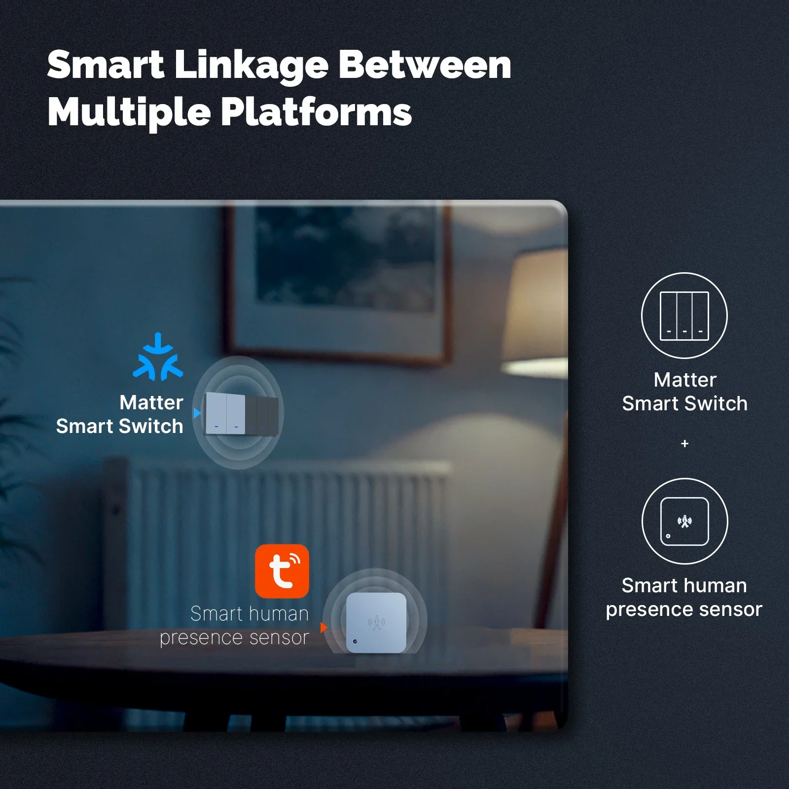 MOES Matter Tuya WiFi Smart Li - Smart Home Remote Control ulasan dan harga