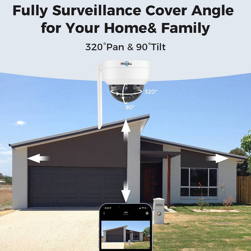 Hiseeu WHC905 5MP PTZ Wireless - Smart Home Camera Ezviz ulasan dan harga