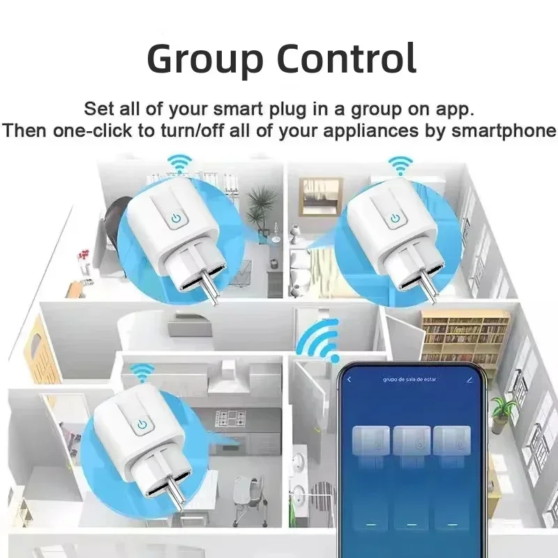 ZigBee EU Plug 16A/20A Smart P - Smart Home Europe ulasan dan harga